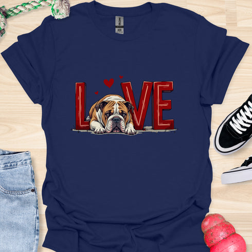 Love is a four legged word - V2 - The Pouter T-Shirt